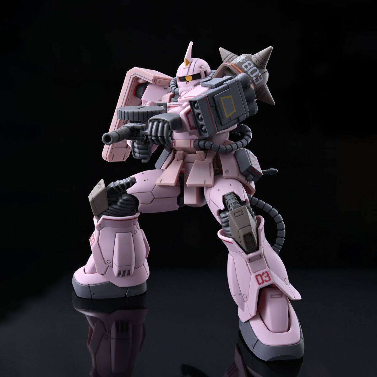 HG MS-06D Zaku Desert Type [Pink Panther Forces] (Jun) – The