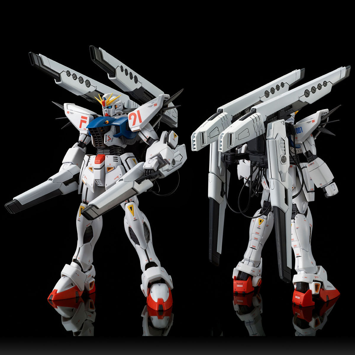 MG F91 Gundam F91 Back Cannon Type & Twin VSBR Set Up Type – The