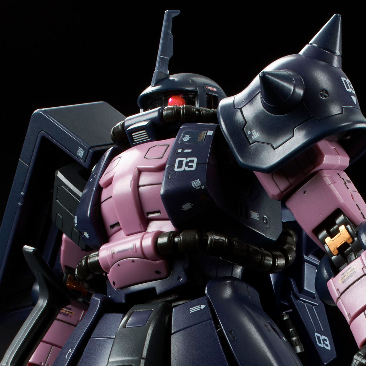 RG MS-06R-1A Black Tri-Star Zaku II High Mobility Type (1x MS